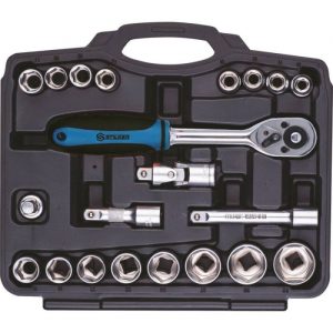 Coffret douilles 1/2 21 pièces